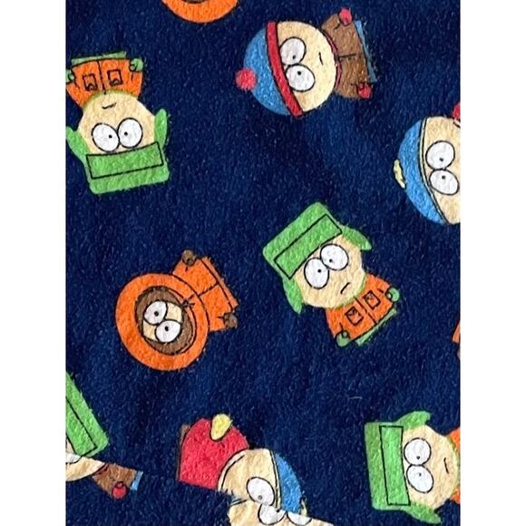VTG Y2K 2005 South Park Comedy Central Men's XL Cotton Flannel Pajama Pants XL - Picture 4 of 11